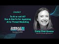 To AI or not AI Dos &amp; Don'ts for applying AI to Threat Modeling | ThreatModCon 2025 Washington DC