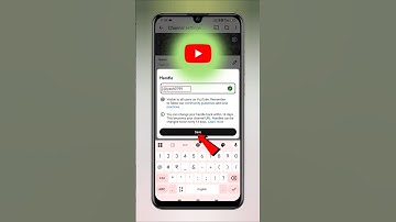 YouTube channel handle kaise change kare | How to change YouTube channel handle #techfrack #shorts