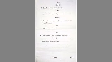 Msc1st sem topology mcbu