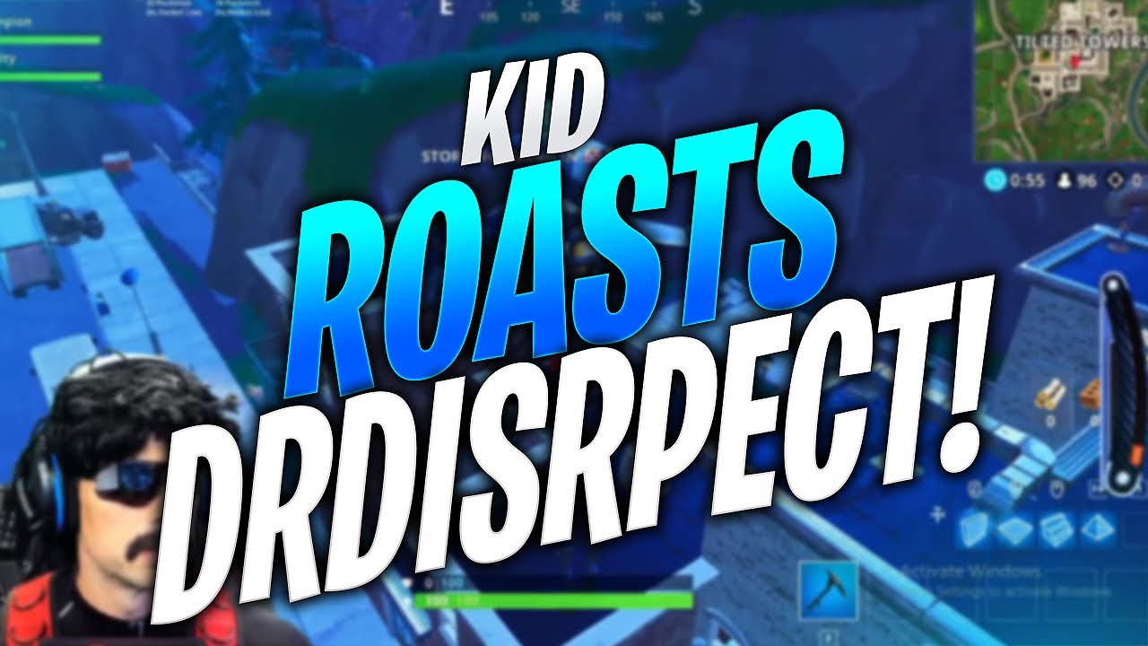 Kid Roasts DrDisrespect Daily Fortnite Highlights YouTube
