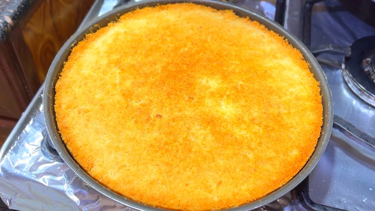 الكنافة بالكريمة اقسم بالله على طريقه اشهر المحلات المشهورة 👍