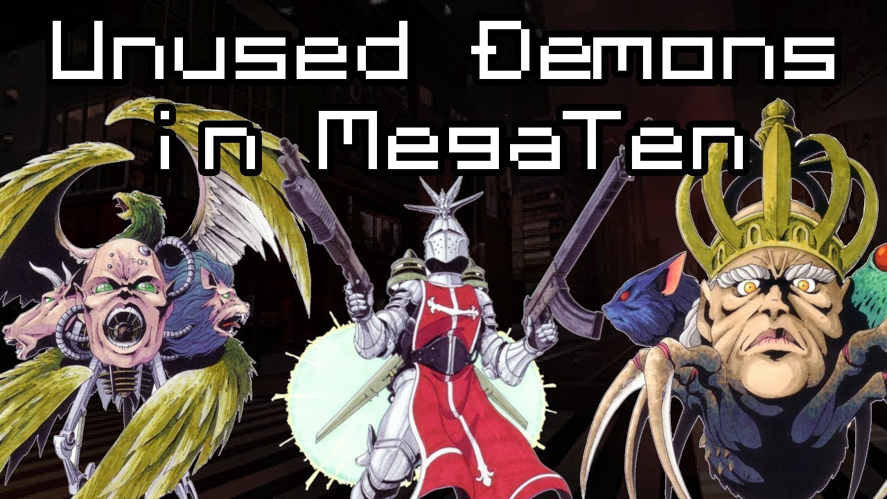 Forgotten Megami Tensei Demons - YouTube