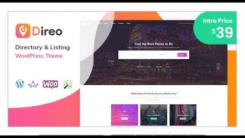 Direo - Directory & Listing WordPress Theme | Themeforest Templates