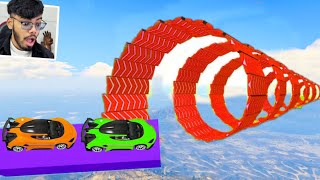 Hardest Parkour 0.0006% People Jump in Volcano After This Race in GTA 5!
