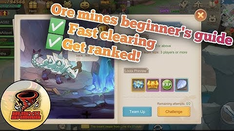 Ore mines fast clearing guide - #cloudsongsharing