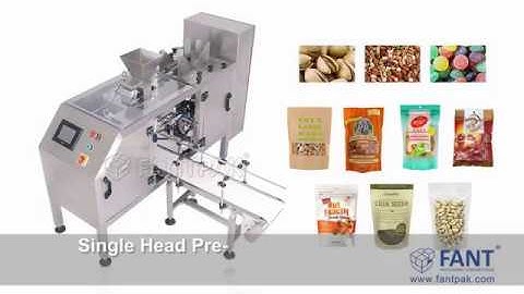 Mini Doypack Stand up Pre-made Pouch Packaging Machine for Granules