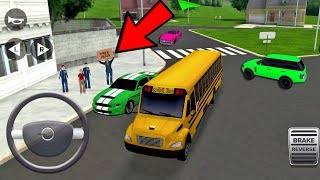 Super High School Bus Driving Simulator 3D 2018 #1 Android IOS gameplay screenshot 5
