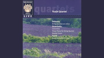 Three Pieces For String Quartet,Dance