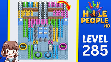 Hole People Level 285 Solution Walkthrough