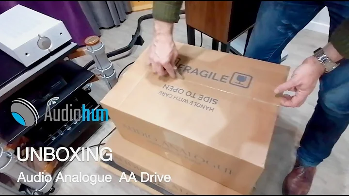UNBOXING - Audio Analogue AA Drive - Audiohum