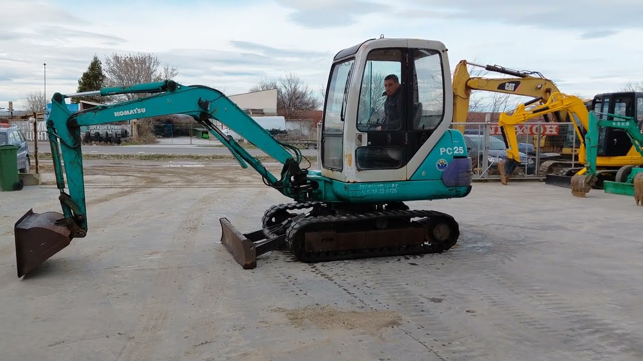 Верижен Багер Komatsu PC25-1