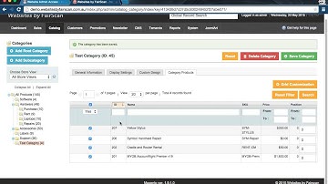Adding Products to Categories