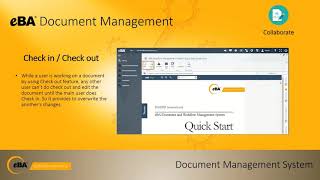 13 eBA Document Management