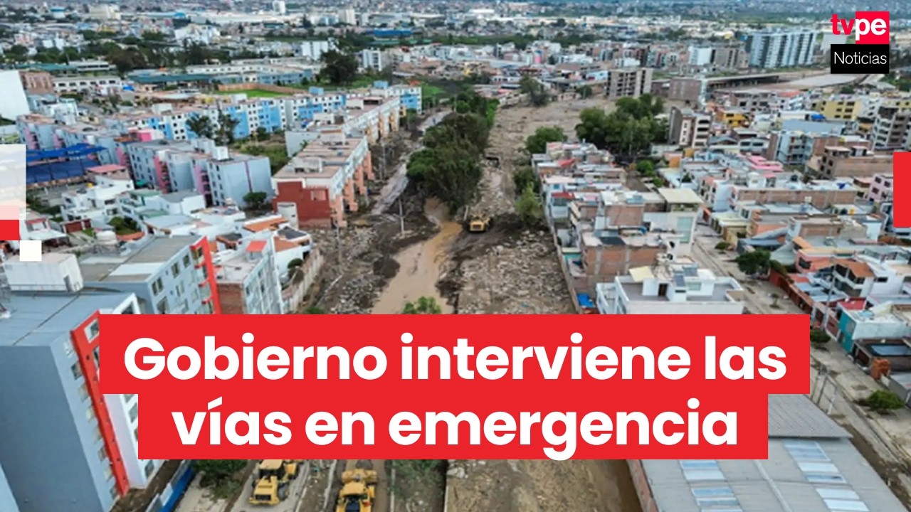 Gobierno declara en emergencia el transporte terrestre en la Red Vial Nacional