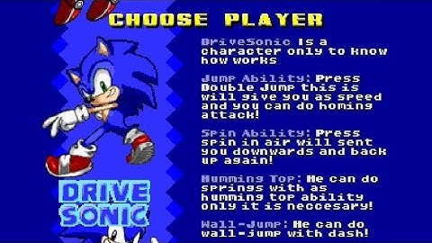[SRB2] Drive Sonic Gameplay