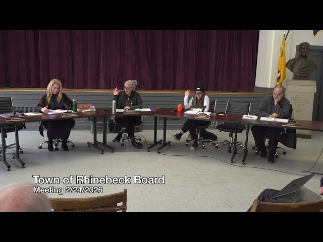 2-24-2026 Rhinebeck Town Board Meeting