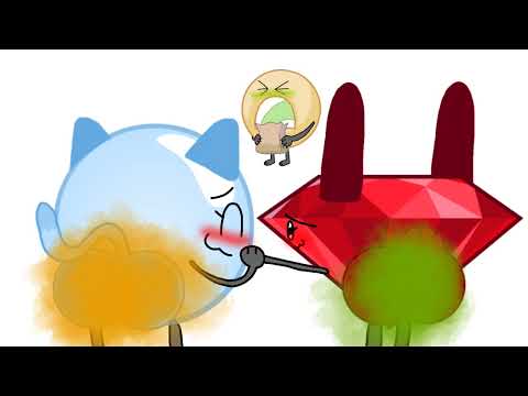 Ruby and Bubble from BFB farting