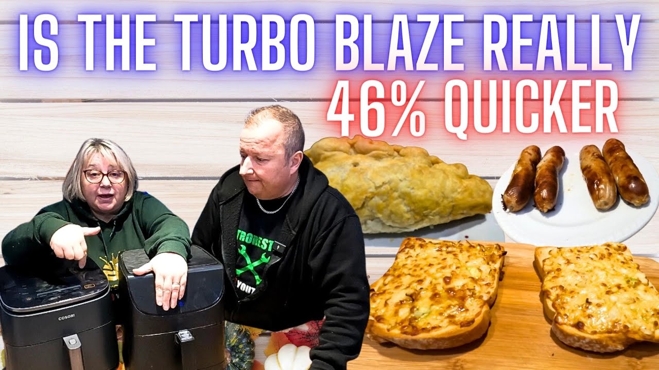 Cosori Turbo Blaze Cooks 46% Faster? - We'll See! 