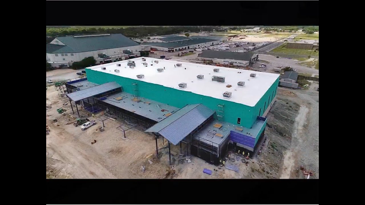 McLennan County Venue Project Roof, Clark Roofing, Waco TX