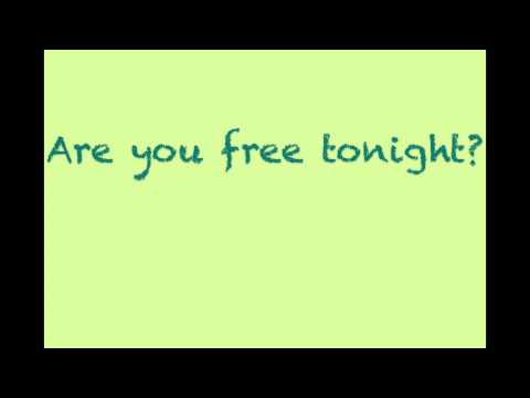 영중한방 한 마디 26-Are you free tonight? 今晚有空吗?