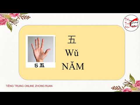 [ TẬP NÓI TIẾNG TRUNG] - BÀI 1: Số đếm & các ký hiệu bằng tay mà người Trung hay sử dụng.