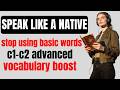 Think in English Naturally | 1 Hour Advanced C1–C2 Listening for Real-Life Native Fluency Training