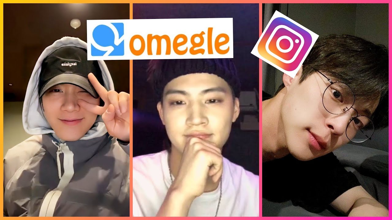 SENDING KOREAN IDOLS/ACTORS INSTAGRAM ON OMEGLE