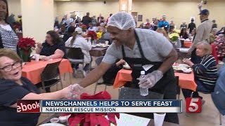 Nashville Rescue Mission Serves Up Thanksgiving Meal screenshot 5