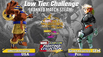 MVC Fighting Collection: MVC2 Ranked Match Steam: Omegaredish vs Sparafucile_SFM :. 19.10.25 🔥🔥🔥