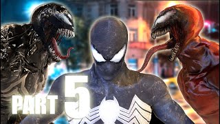 Venom vs SPIDER-MAN Venom Symbiote suits vs Carnage, Deadpool - Part 5