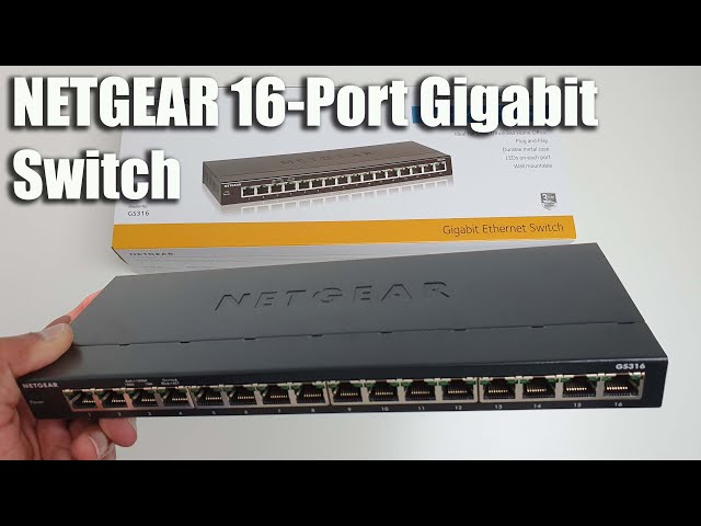 NETGEAR: Networking Products Made For You. 16-Port Gigabit Ethernet Switch