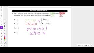 2023 Problem 3 Grade 7 PSSA Math PDE Item and Scoring Sampler