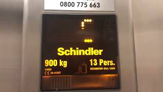 Nice Frames! Express mod Schindler Lifts/Elevators @ Aviation House (12 Johnston St) Wellington