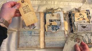 Nature Folio Travelers notebook size with TN insert  inspired by ARTYmaze