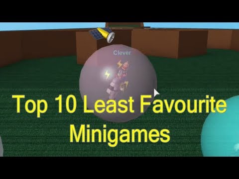 Outdated Top 10 Least Favourite Minigames Epic Minigames Youtube - i suck at roblox minigames roblox epic minigames