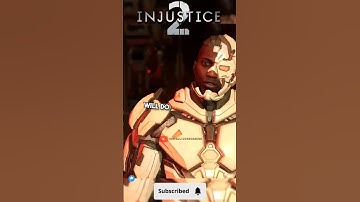Sub zero can feel cyborg pain #shorts #injustice2 #subzero #cyborg #injustice #dccomics #dcuniverse