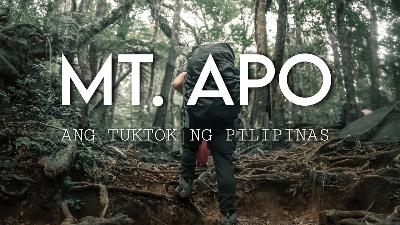 MT. APO 3DAYS 2NIGHTS via STA CRUZ & TINIKARAN & BOULDERS - BACK TRAIL