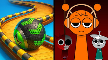 Going Balls Vs Spranky Run 🥎🧟😈☃️ Max All Levels Android iOS Gameplay Ep 963