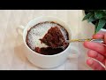 Торт за 1 минуту в микроволновке! Шоколадный стаканчик #58 Cake for 1 minute in the microwave!