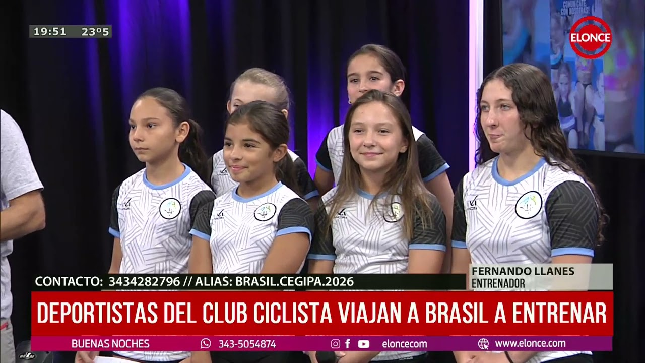 Alumnas de gimnasia del club Ciclista buscan viajar a Brasil a entrenar