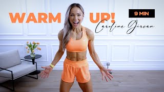 9 Min Full Body Warm Up Routine | Caroline Girvan EPIC Heat