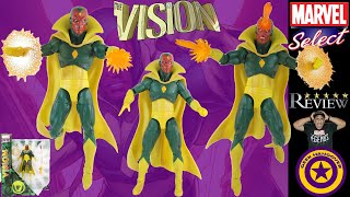 Diamond Select Marvel Select Vision Comic Book Action Figure Review