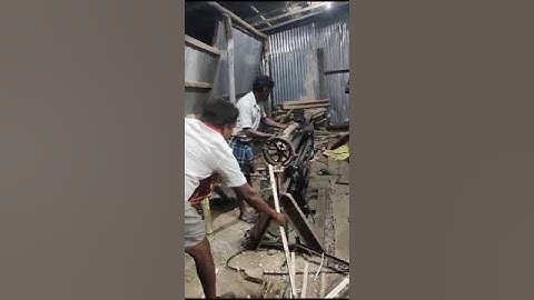 Bamboo splitting machine(sri Ayyagirivar Engineering Works)9943111332