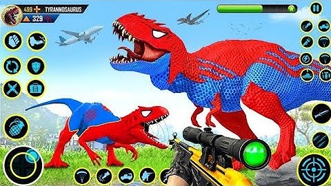 Wild Dinosaur Hunter 3D Game:zoo Hunter – Android Gameplay