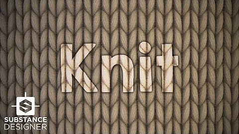 Knit Sweater | Substance Designer for Fashion Designers