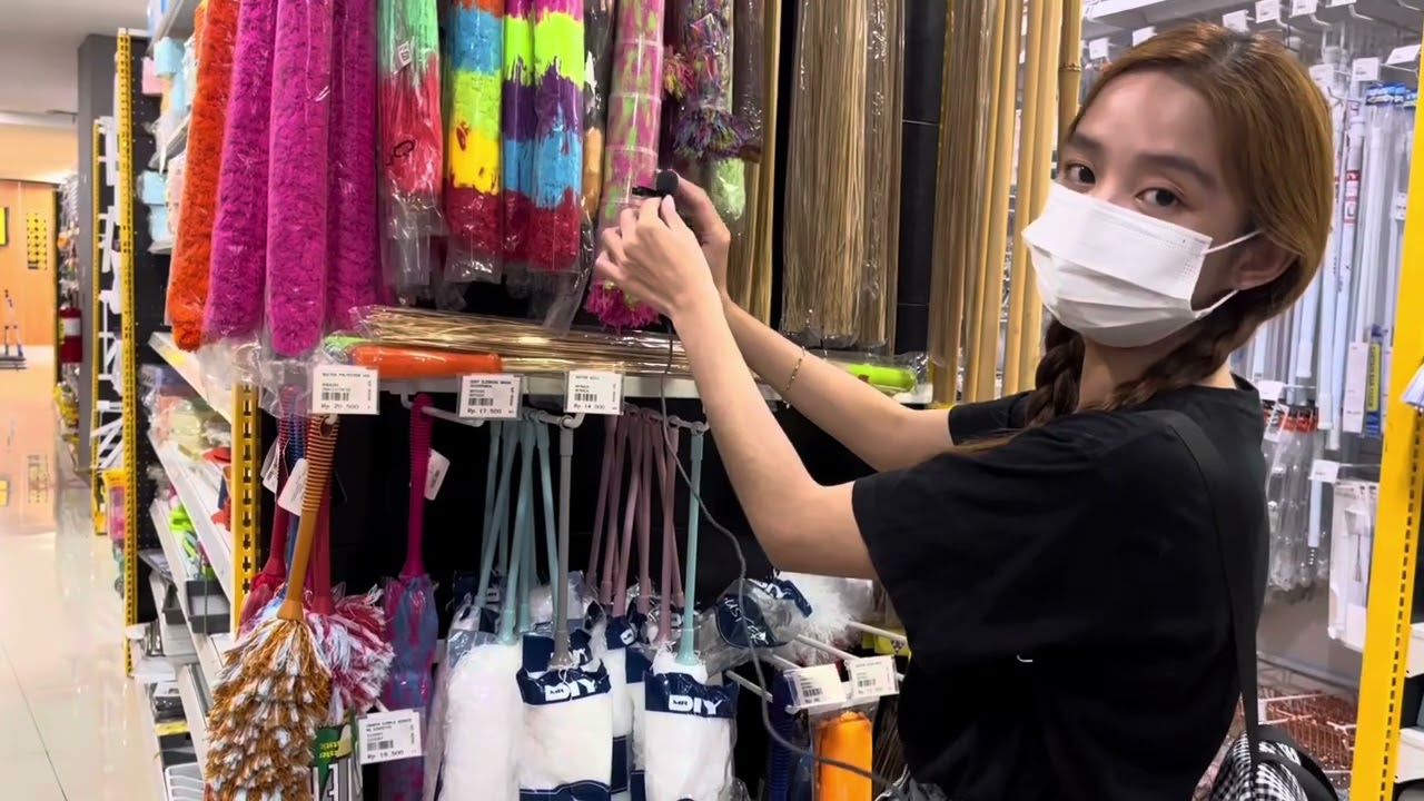 ASMR in public (at DIY store🤭)