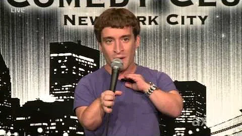 Nic Novicki doing stand up at Gotham Comedy Club