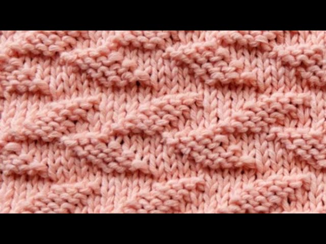 تريكو غرزة سهلة وبسيطة للمبتدئين ....كارما للتريكو  tricot class=