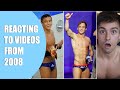 Reacting to Old Videos From 2008! | OLYMPIC DAY | Tom Daley