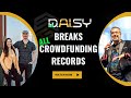 Equity crowdfunding  daisy ai breaks all crowdfunding records